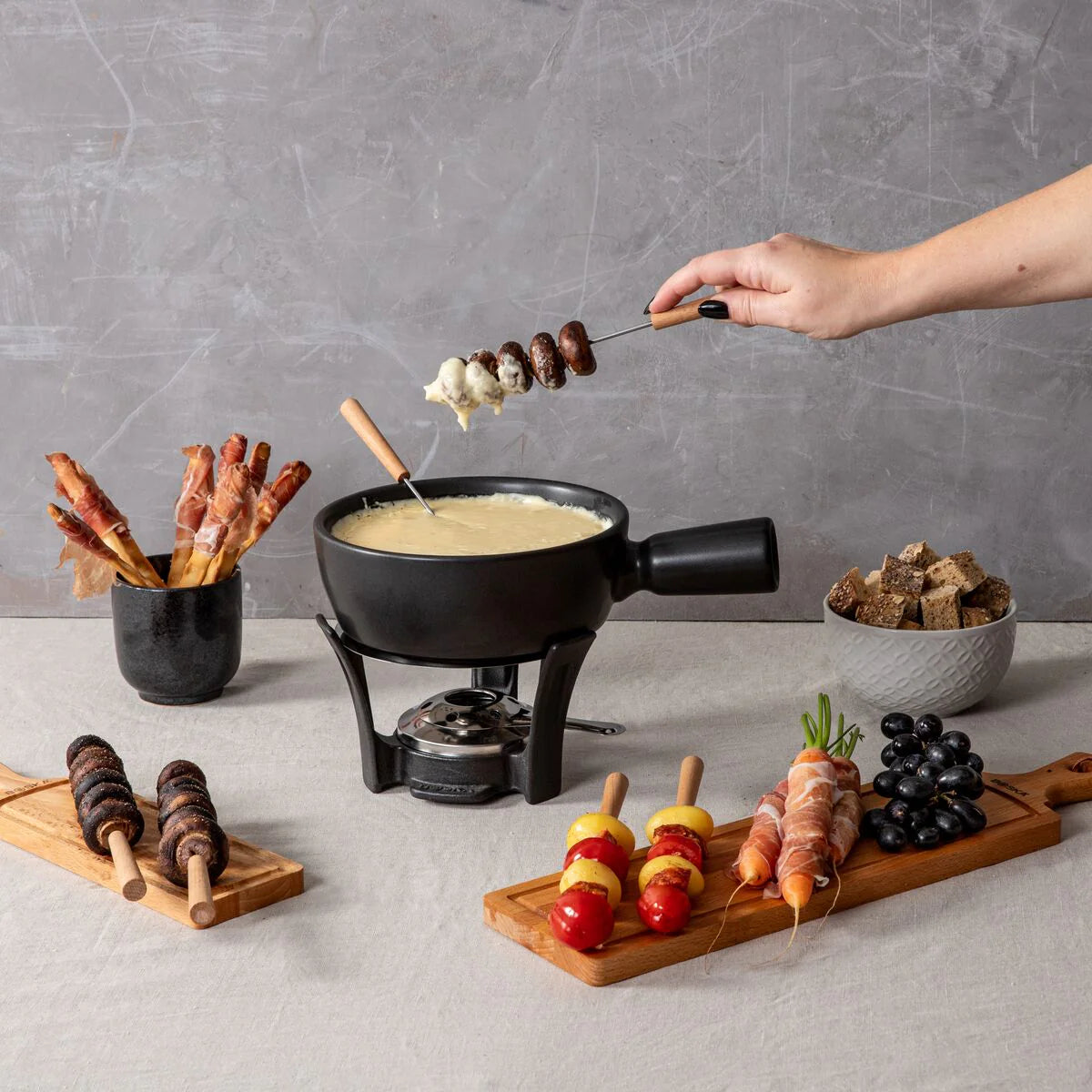 Boska Fonduesett Nero - 1.3 L