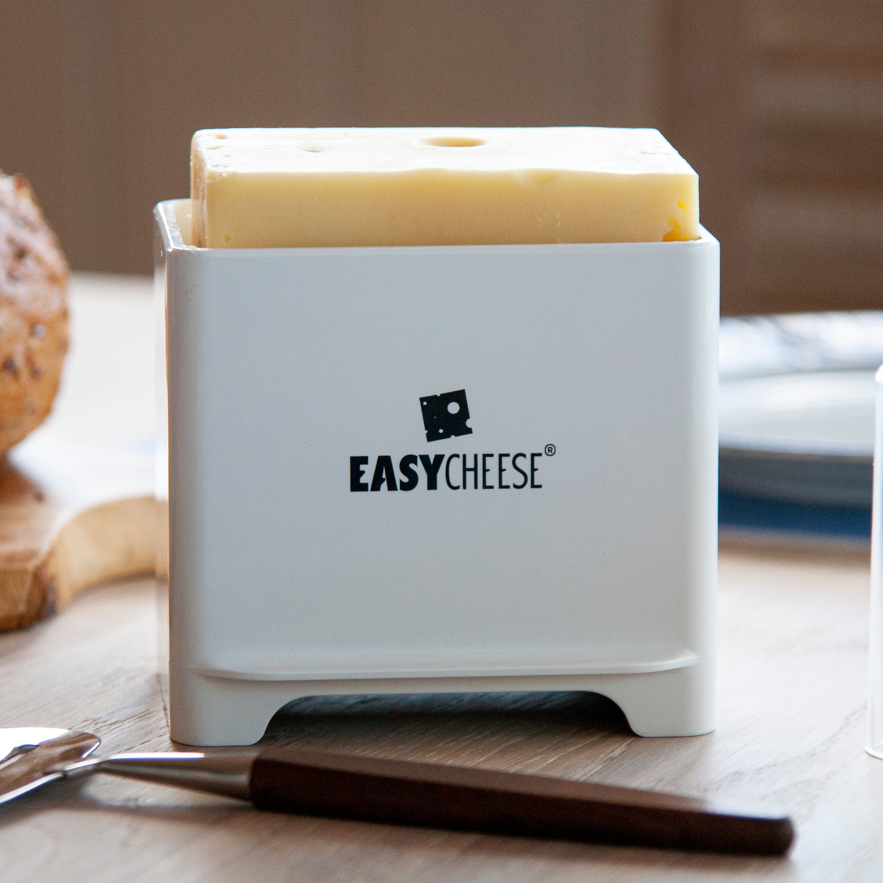 EasyCheese® Osteklokke Original - Hvit