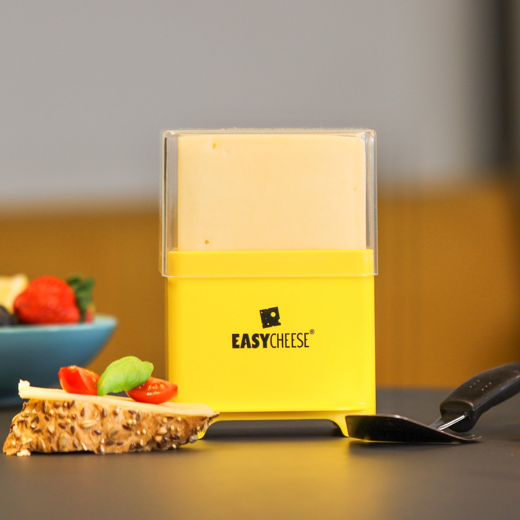 EasyCheese® Osteklokke Original - Limited Edition Gul