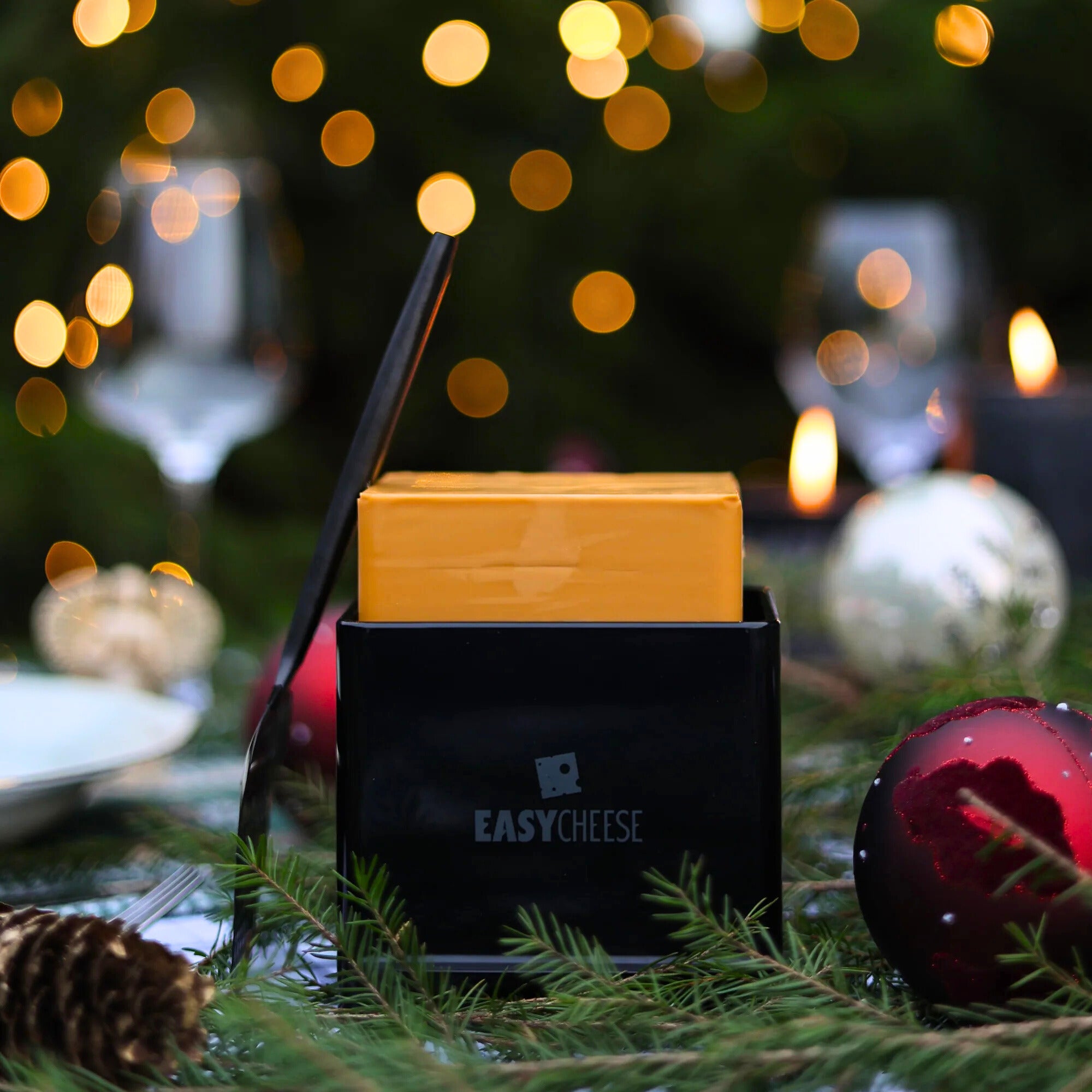 EasyCheese® Osteklokke Original - Svart