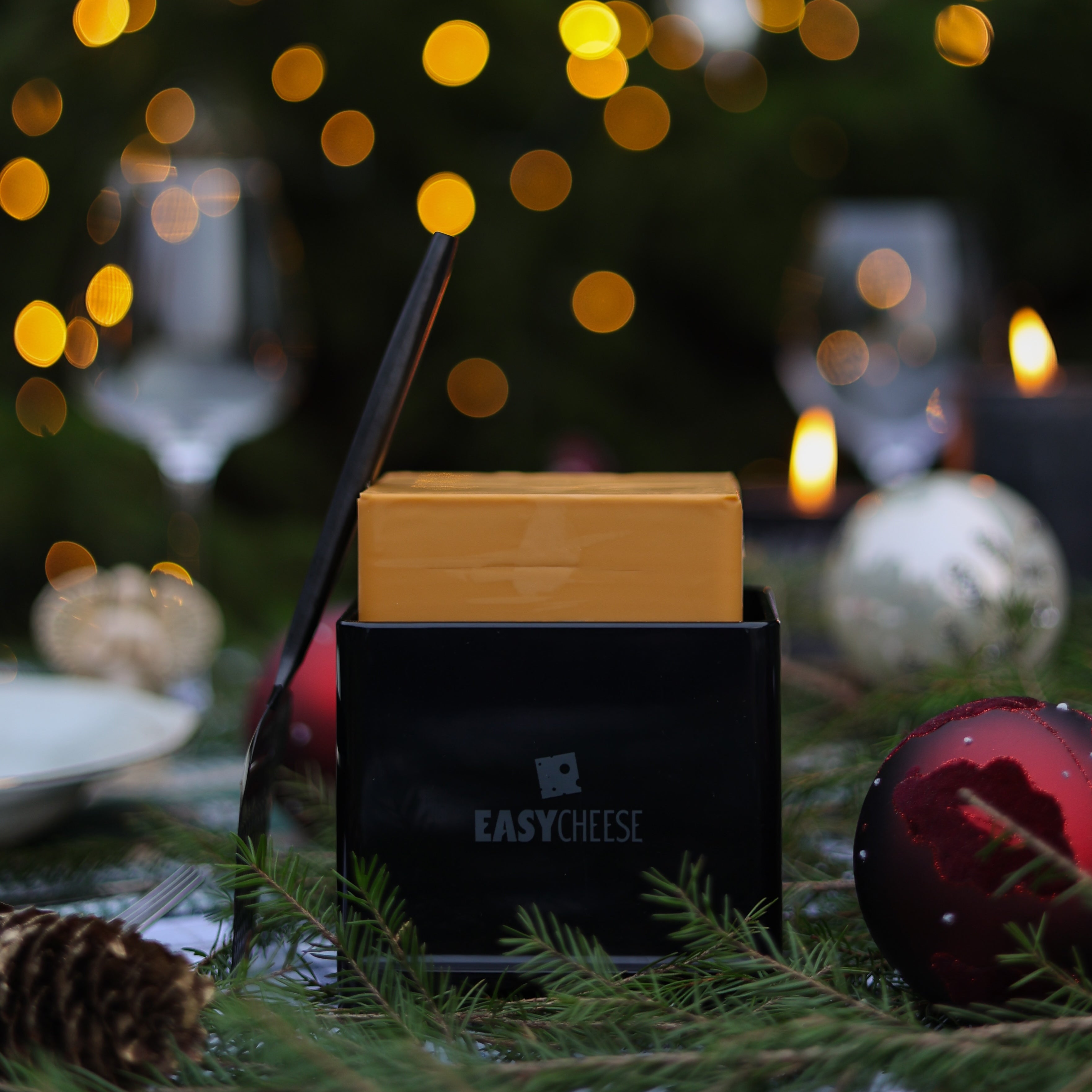 EasyCheese® Osteklokke Original - Svart