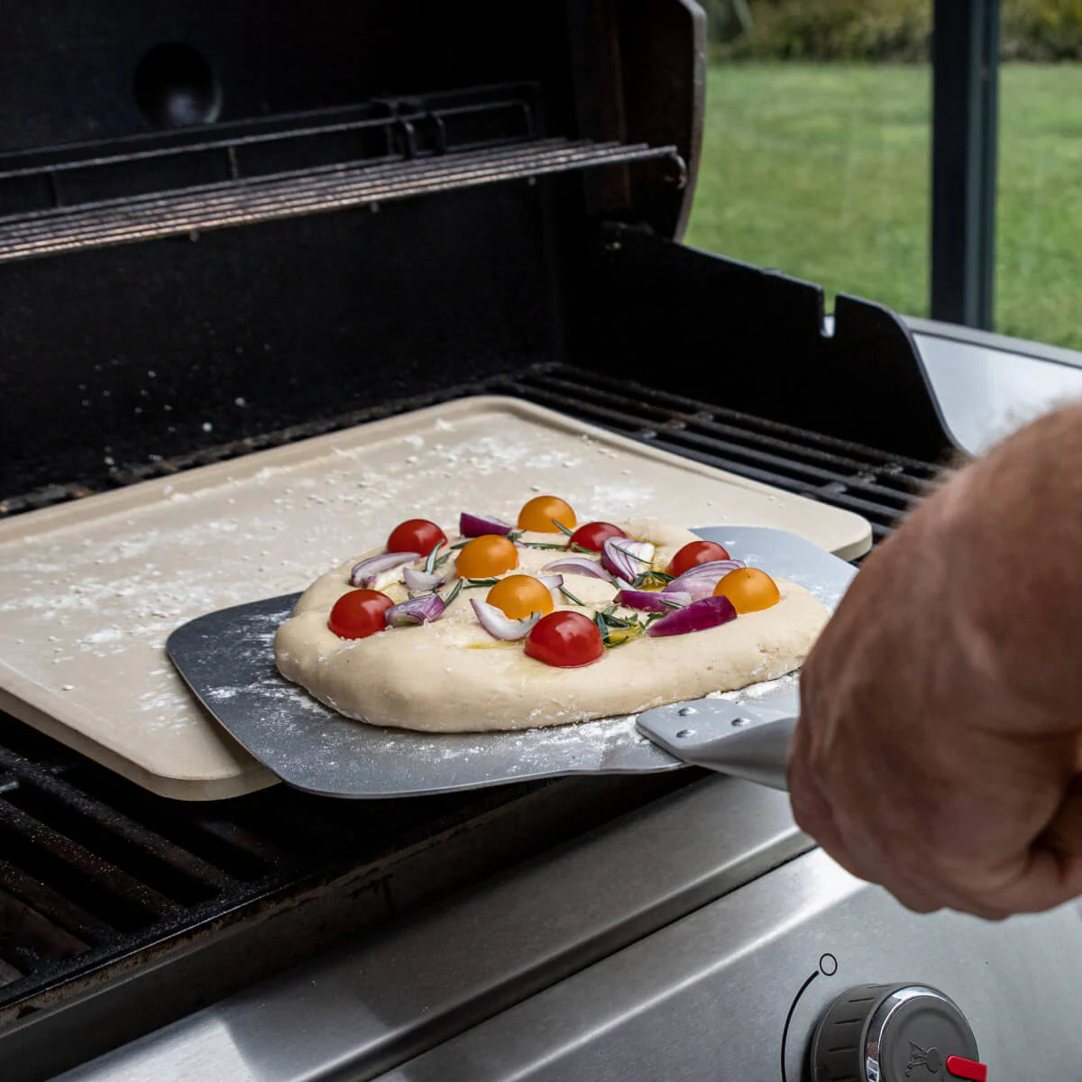Boska Pizzastein Deluxe - Rektangulær 40x32 cm