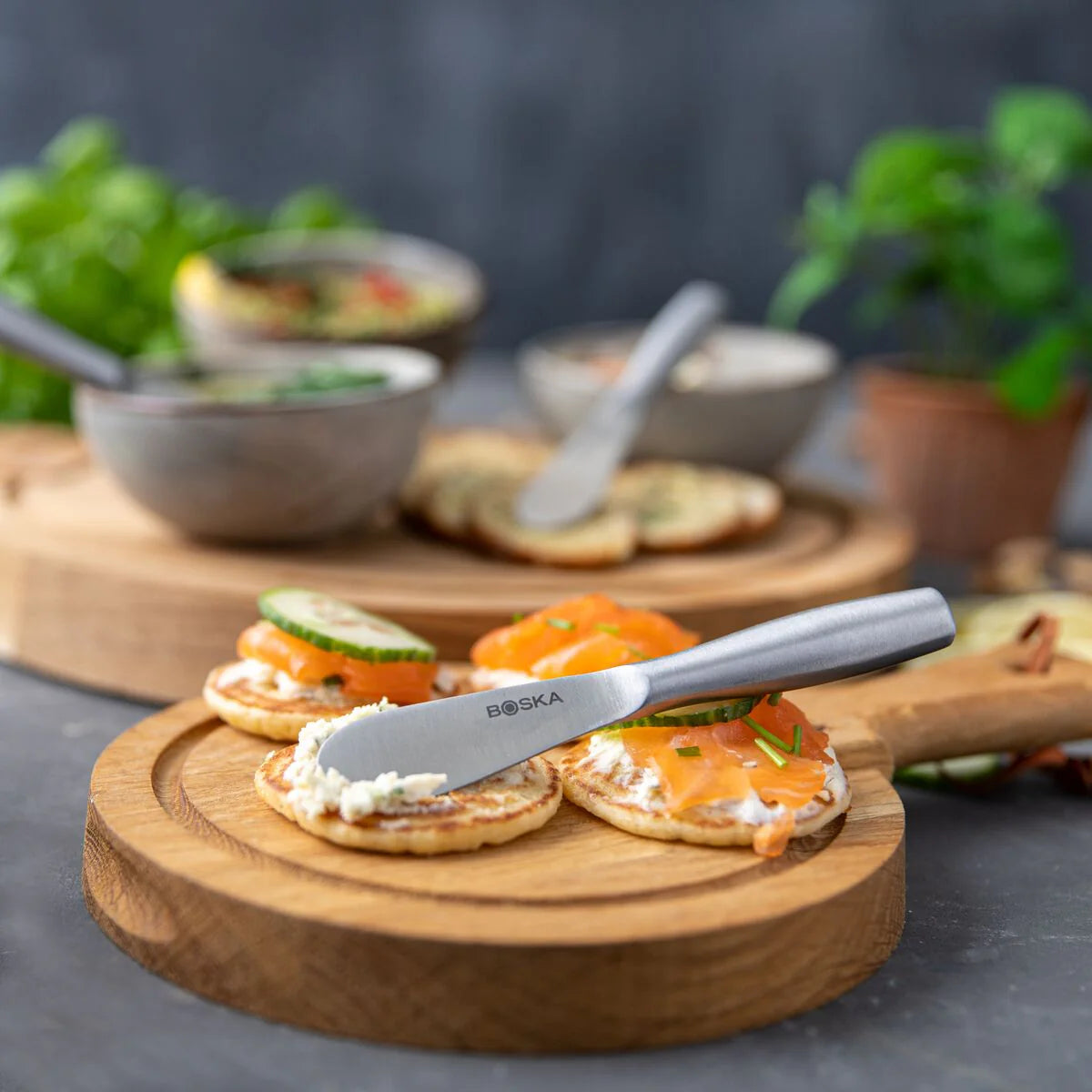 Boska Smørekniver Mini Copenhagen - Sett med 3 stk.