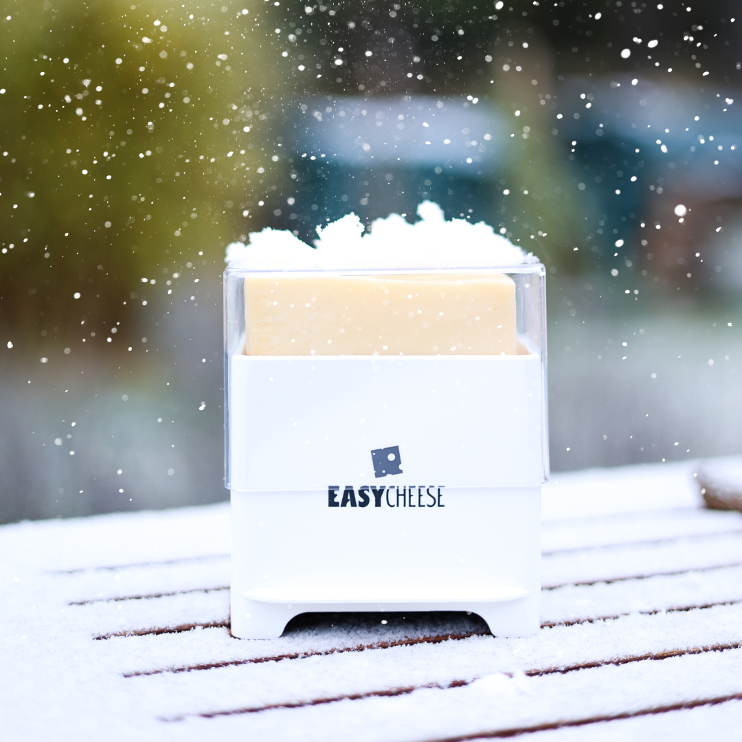 EasyCheese® Osteklokke Original - Hvit